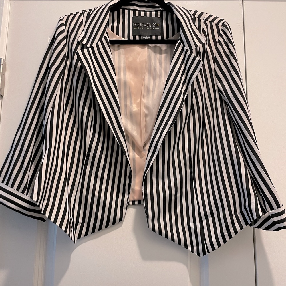 Forever 21 Black and White jacket